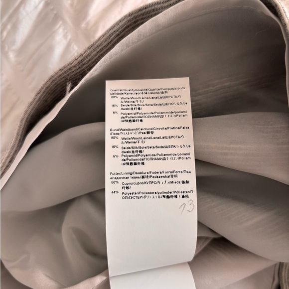 Hugo Boss Gray and Black Striped Pencil Skirt - Picture 6 of 10